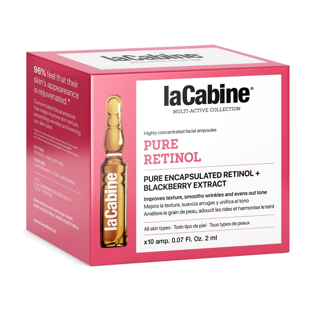 LaCabine Pure Retinol Raffermissant Visage 10 Ampoules