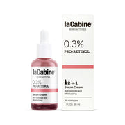 LaCabine 0.3% Pro-Retinol Tecnologia 2 in 1 Siero+Crema Viso Rigenerazione Cellulare 30ml