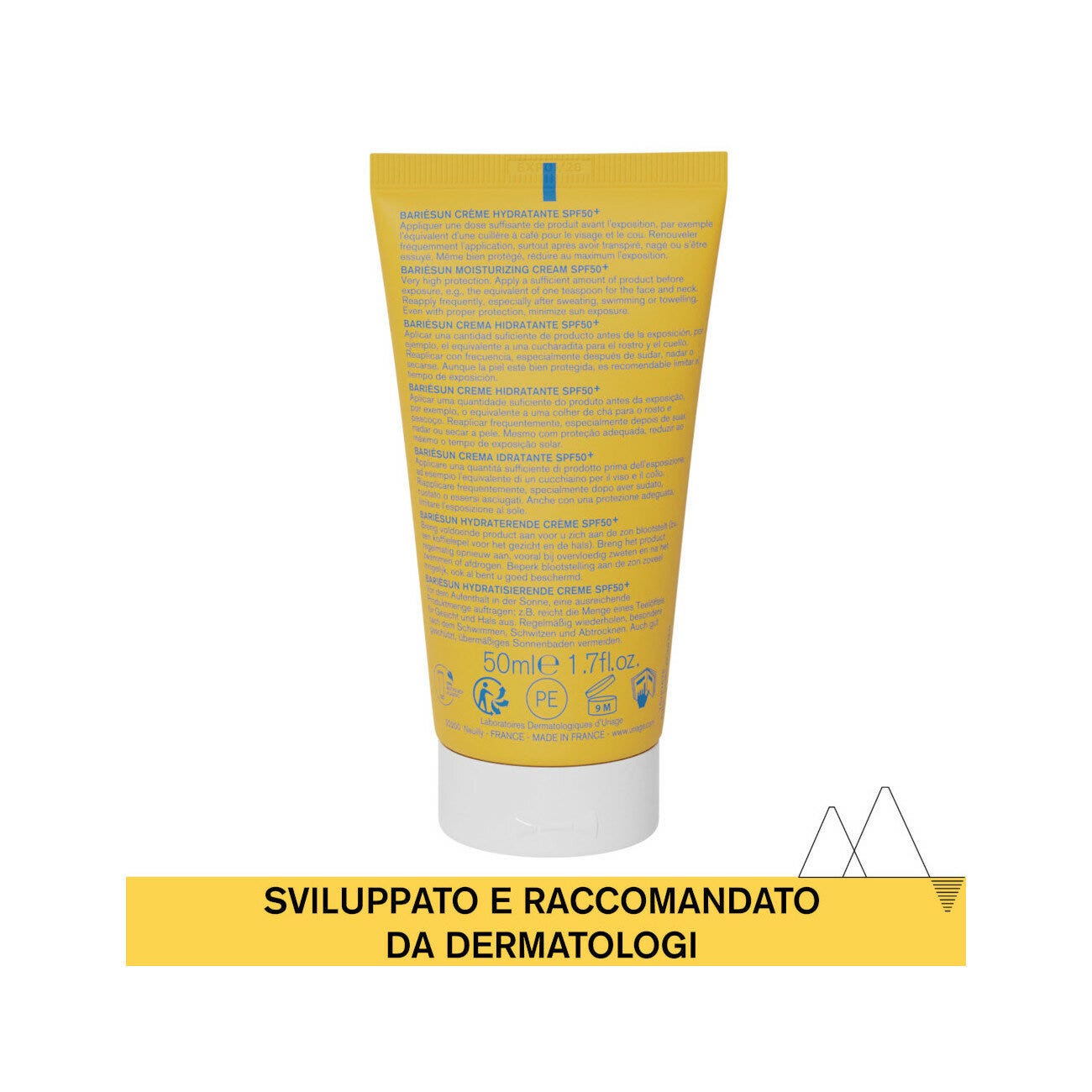 Uriage Bariesun Crème Hydratante Visage 50 ml SPF50+