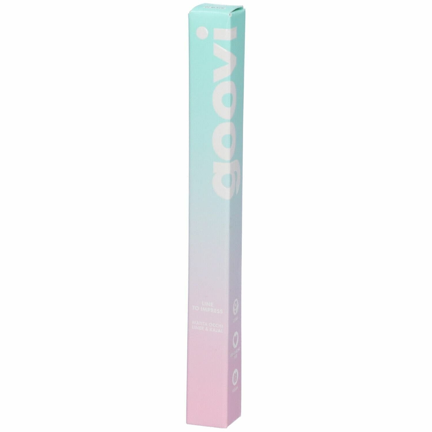 Goovi Matita Occhi Liner & Kajal 01 Black