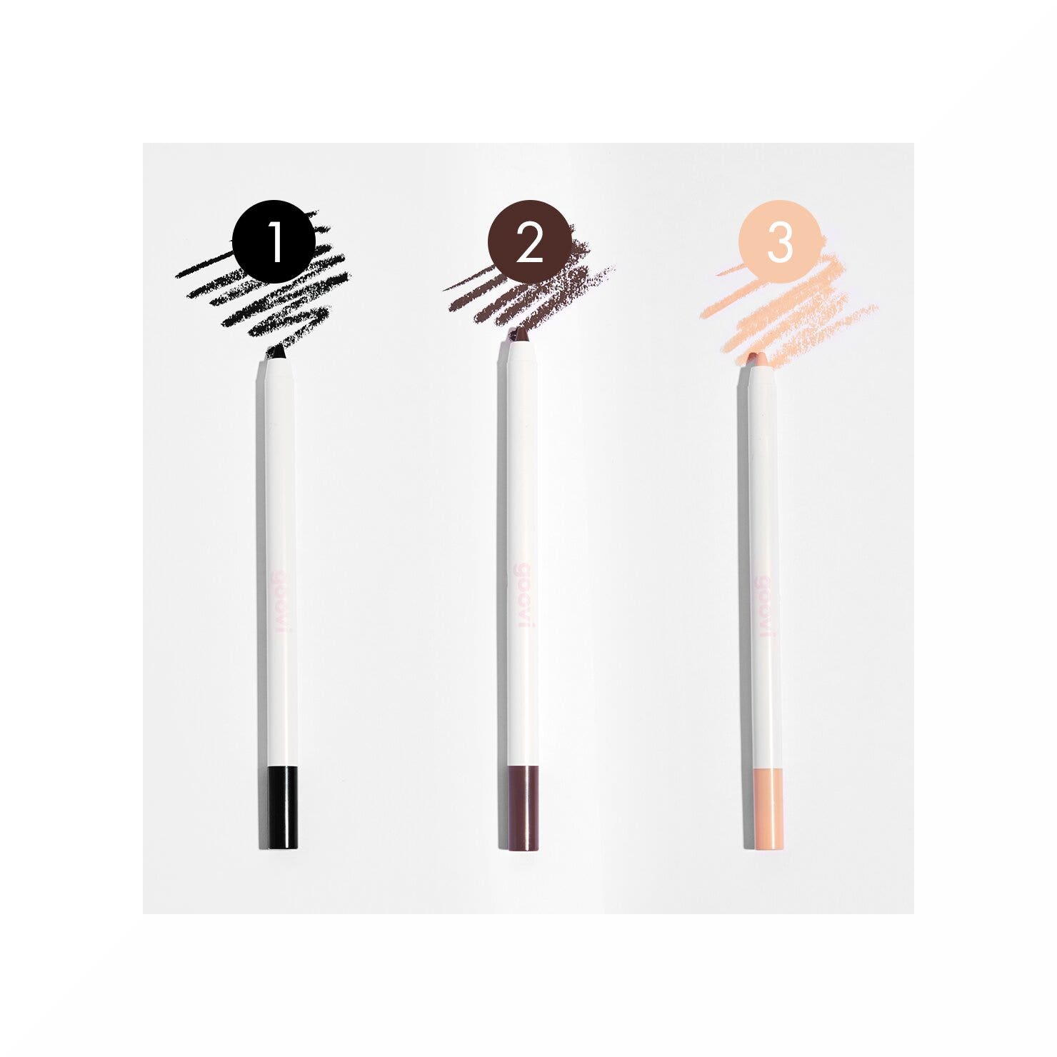 Goovi Crayon pour les yeux Liner & Kajal 01 Black