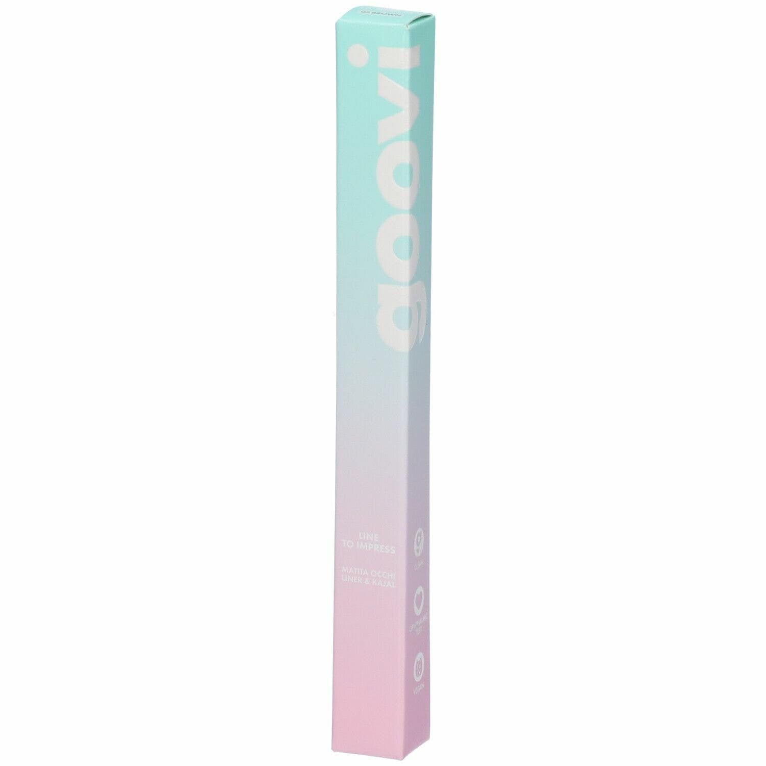 Goovi Matita Occhi Liner & Kajal 02 Brown