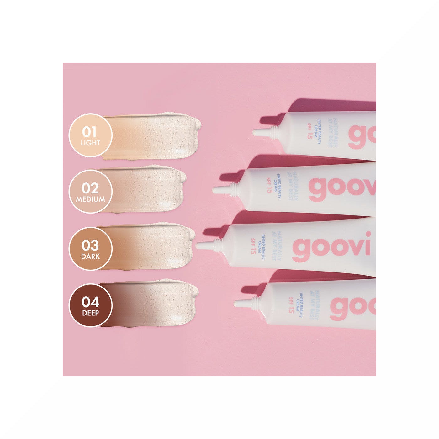 Goovi Tinted Beauty Cream  02 Medium 30ml