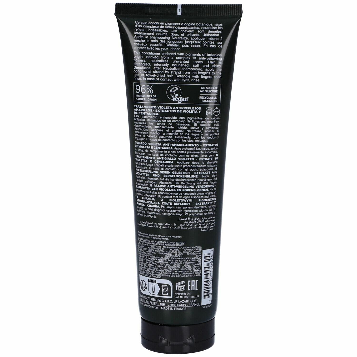 Lazartigue Neutralize Baume 150 ml