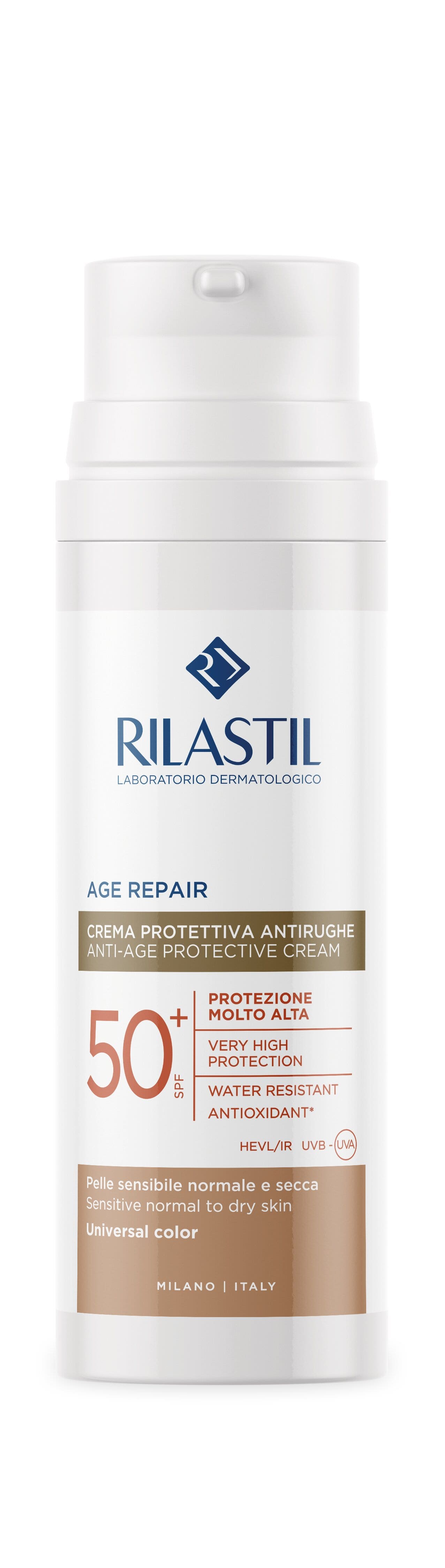 Rilastil Sun Age Repair Crème solaire SPF50+ Universal Color 50 ml