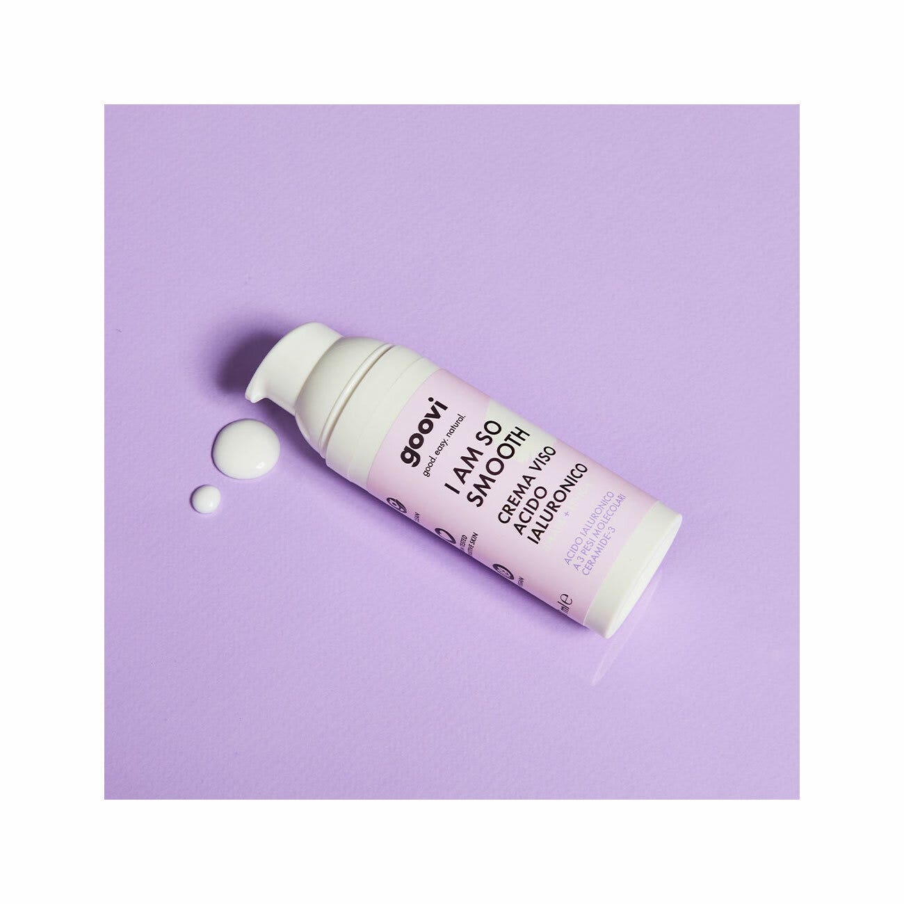 Goovi Crème Visage à l'Acide Hyaluronique 50 ml