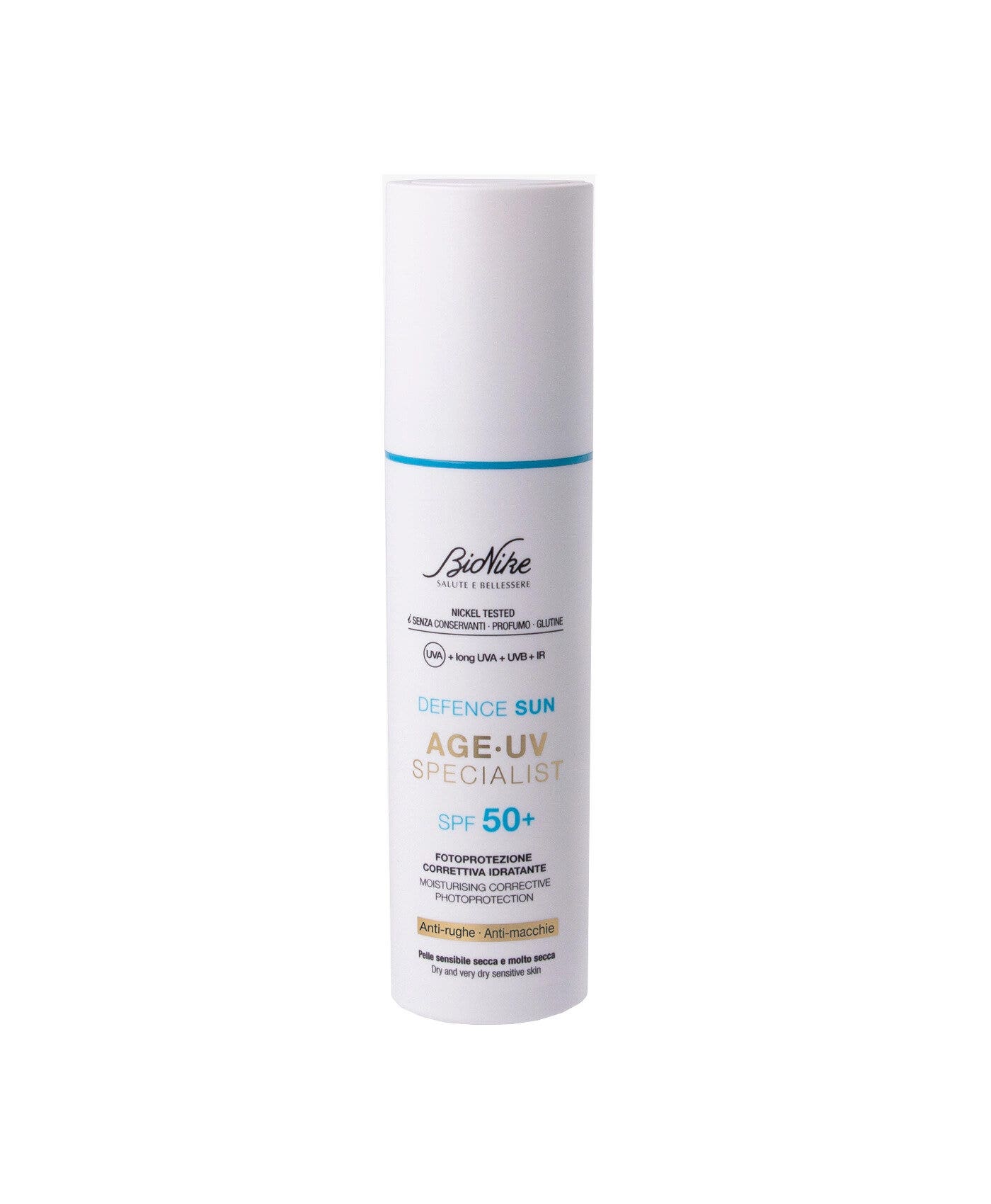 Bionike Defence Sun Age UV Specialist SPF50+ Protection solaire correctrice hydratante 50 ml