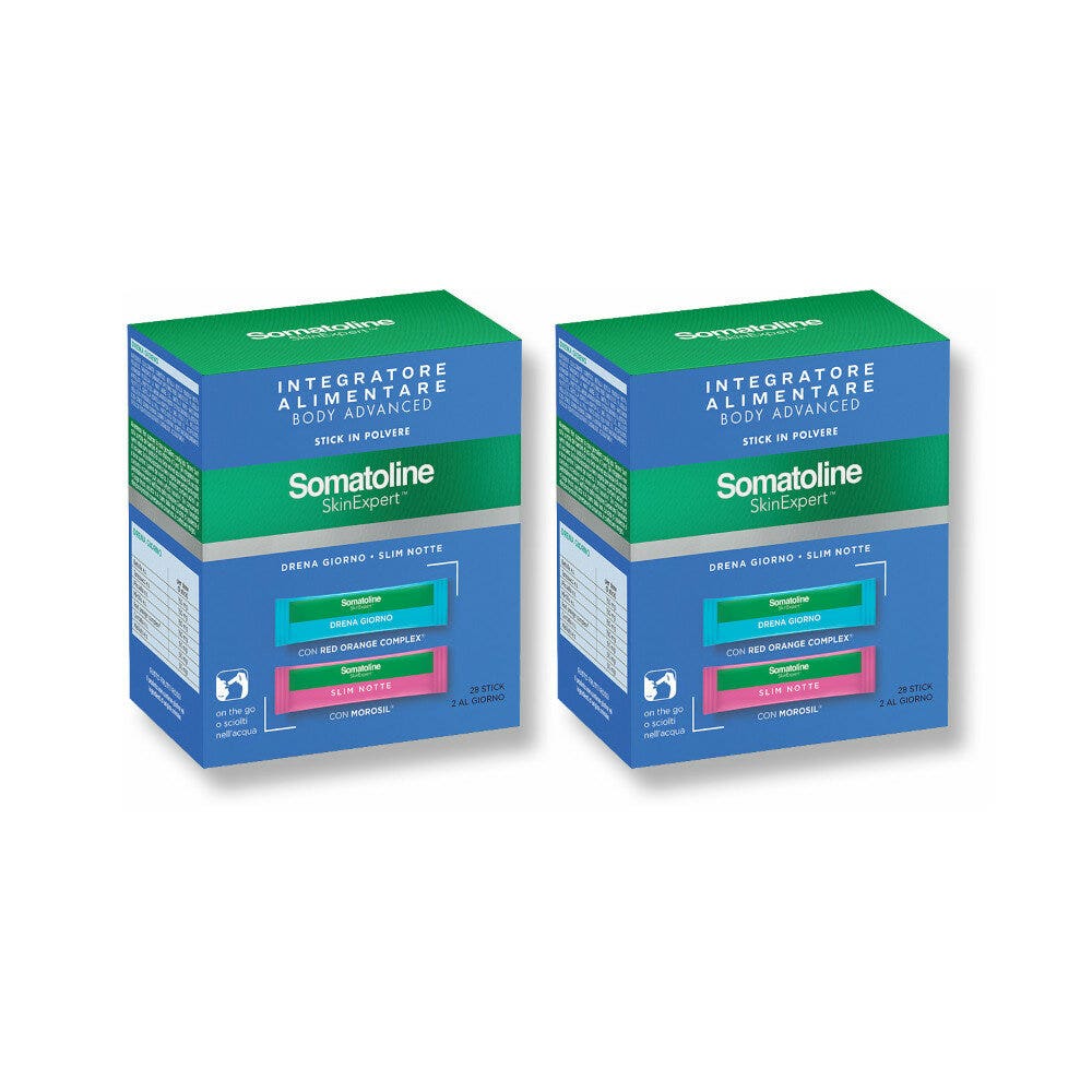 Somatoline Skin Expert Body Advanced 14 Stick Drena Giorno + 14 Stick Slim Notte Bipack