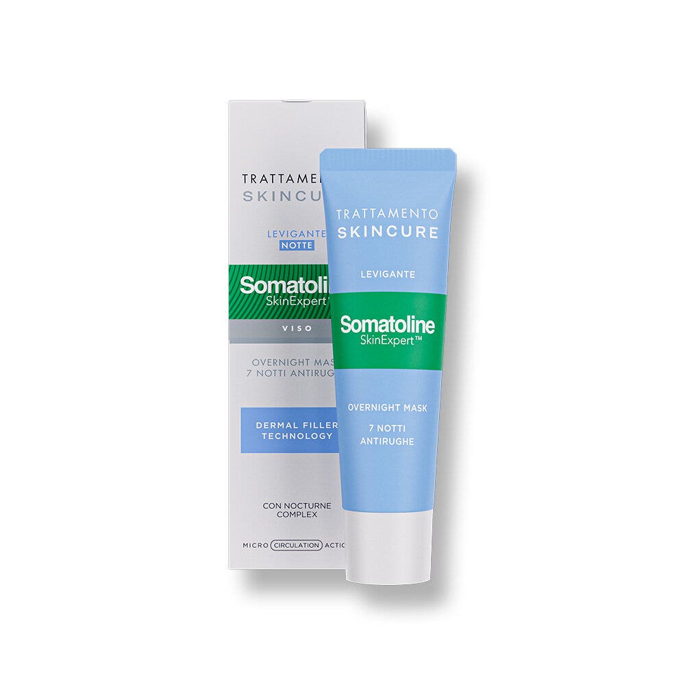 Somatoline Masque de nuit lissant 7 nuits anti-rides pour le visage 50 ml
