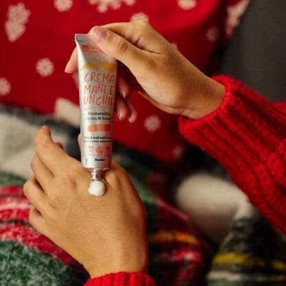 La Saponaria Crème Mains et Ongles 3 en 1 Phyto-kératine, Ricin & Citron 40 ml