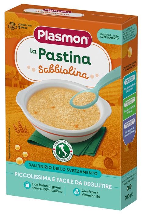 Plasmon La Pastina Sabbiolina 300 g 6 mois et plus