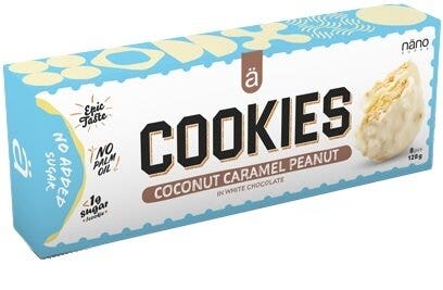 Nano Supps Cookies Biscotti Cocco/Cioccolato Bianco 128g