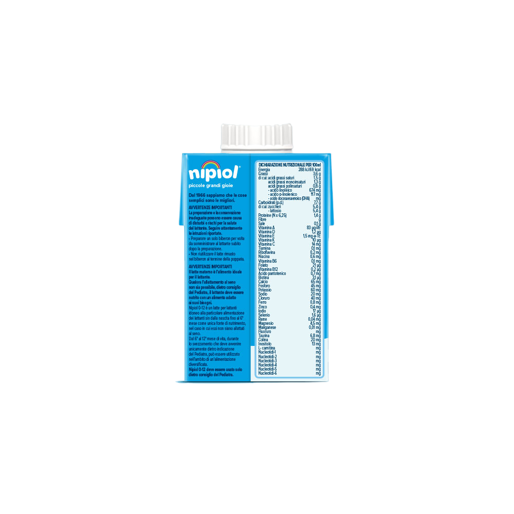 Nipiol Latte 0-12 Mesi Dalla Nascita 500ml