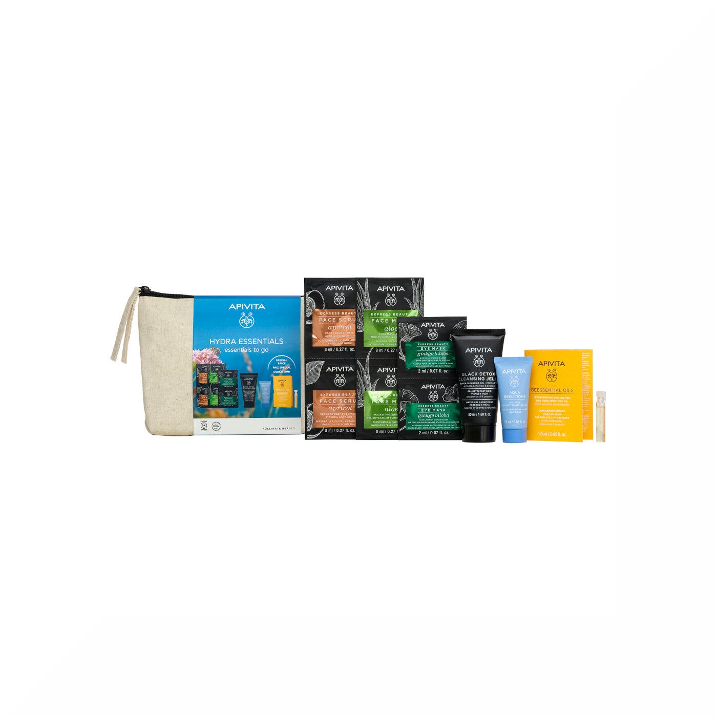 Apivita Travel Set Hydra Essentials