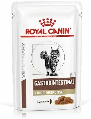 Royal Canin Veterinary Gastrointestinal Fibre Response Aliment diététique pour chats 12 x 85 g