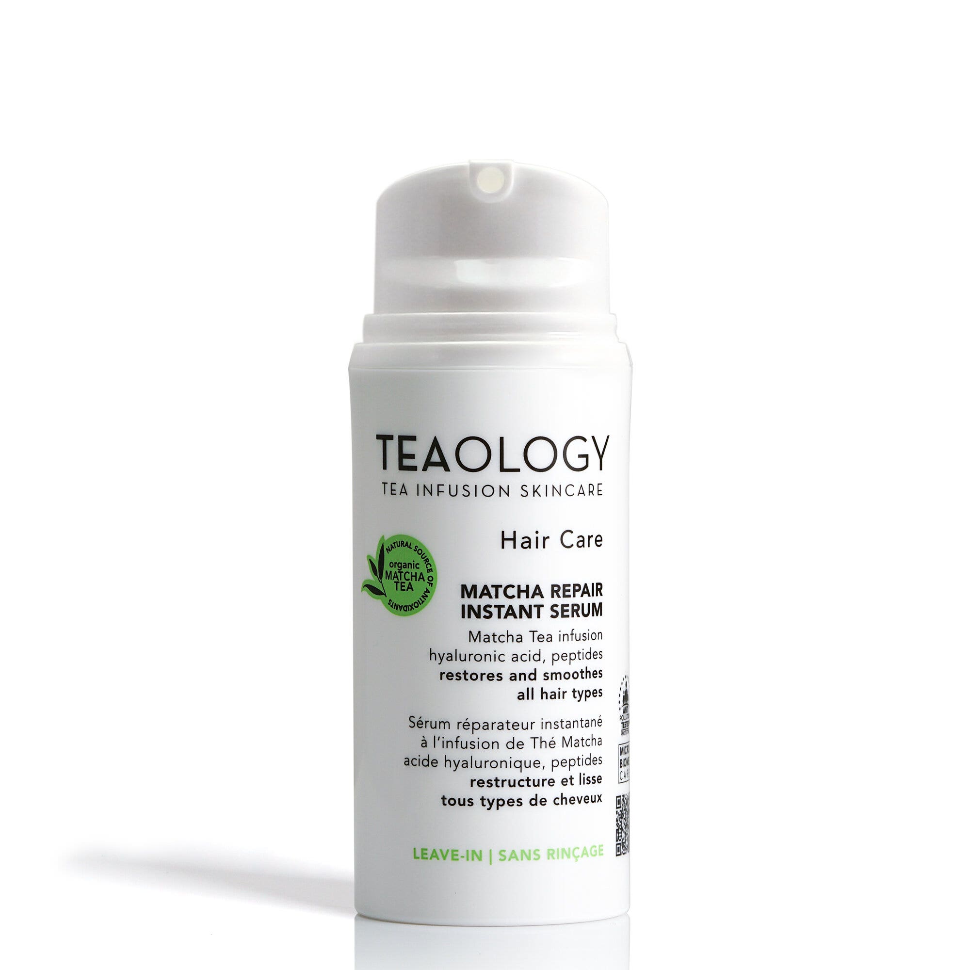 Teaology Sérum réparateur pour cheveux au matcha 80 ml