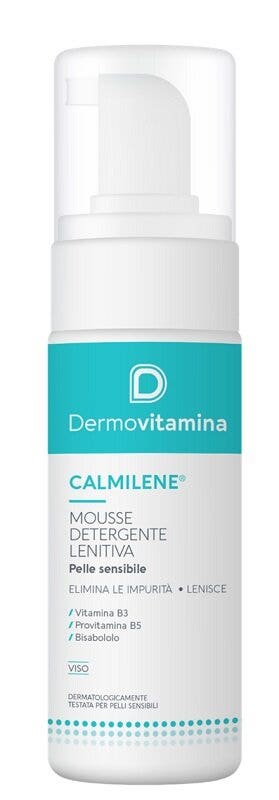 Dermovitamina Calmilene Mousse Nettoyante Apaisante Visage 150 ml
