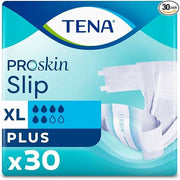 Tena Slip Plus XL, paquet de 30 couches