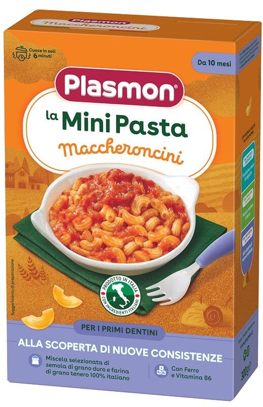 Plasmon La Mini Pâtes Maccheroncini 300 g 10 mois+