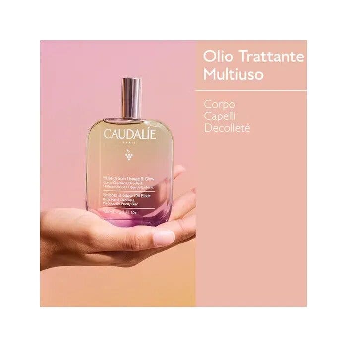 Caudalie Olio Trattante Lisciante Luminosità Corpo/Capelli /Decolleté 50ml