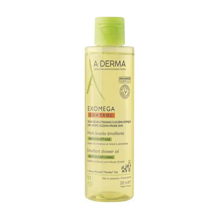 A-Derma Exomega Control Huile Lavante Émolliente 200 ml
