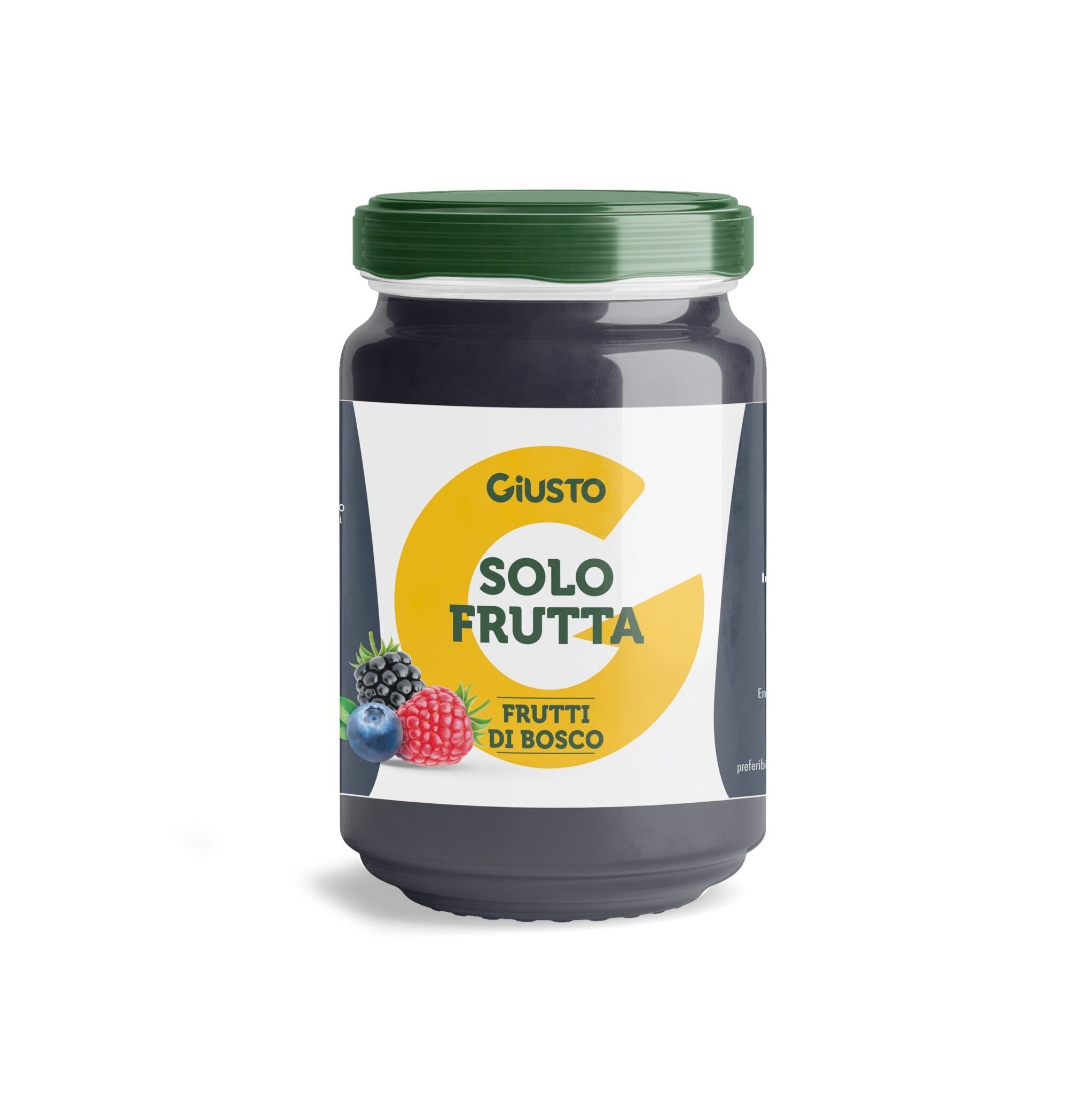 Giusto Solo Frutta, saveur fruits des bois, 220 g