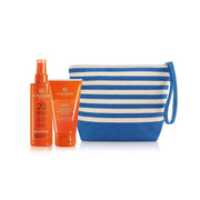 Collistar Coffret Lait Bronzant en Spray Visage et Corps SPF20 200 ml + Shampooing Douche 150 ml + Pochette