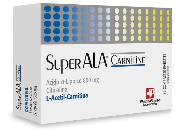 SuperALA Carnitine 30 comprimés