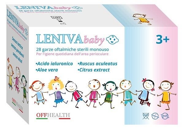 LENIVA BABY 28 compresses ophtalmiques stériles