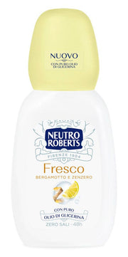 Neutro Roberts Deodorante Vapo Fresco Giallo Zero Sali di Alluminio 75ml