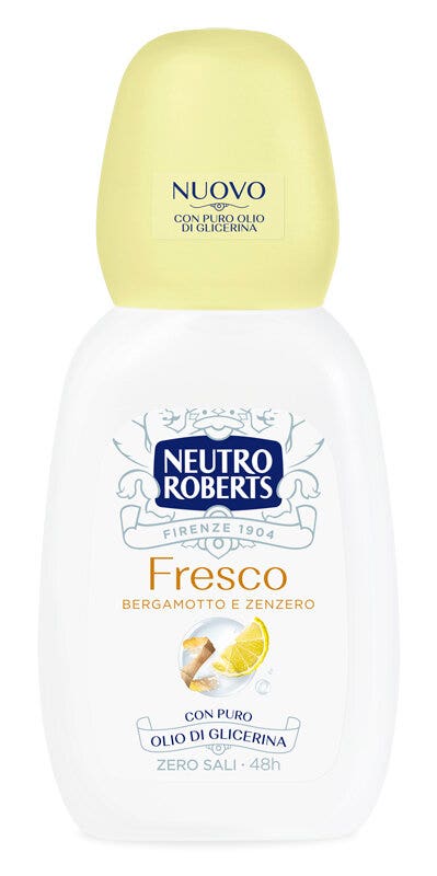 Neutro Roberts Deodorante Vapo Fresco Giallo Zero Sali di Alluminio 75ml