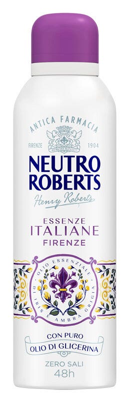 Neutro Roberts Deodorante Spray Firenze Senza Sali di Alluminio 200ml