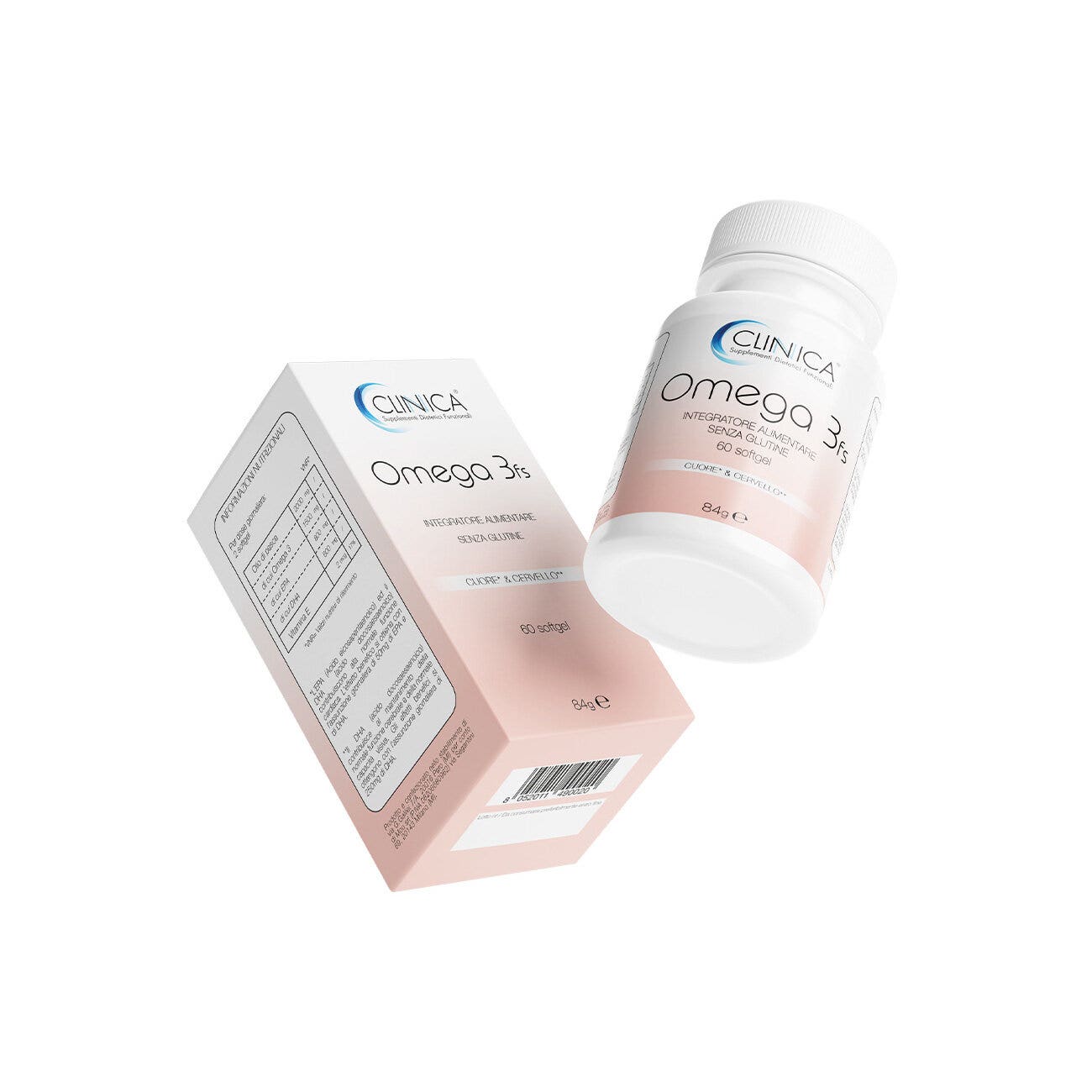Clinica Omega 3 fs - omega 3 - 60 softgel = 1 mese di trattamento