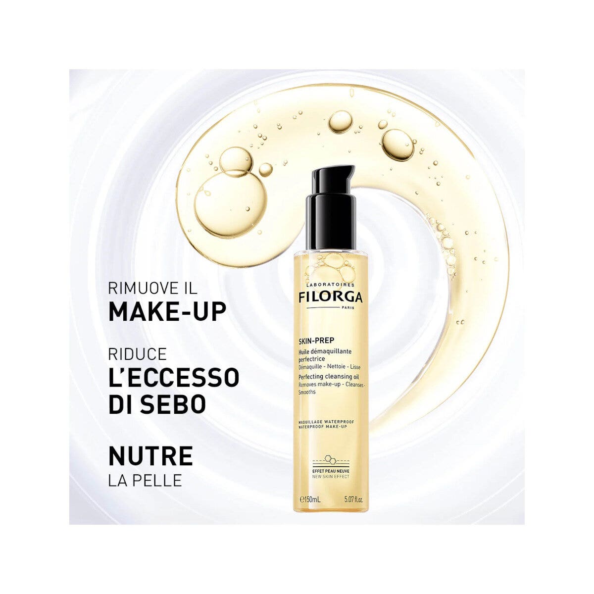 Filorga Skin Prep Huile Démaquillante Visage Nourrissante 150 ml