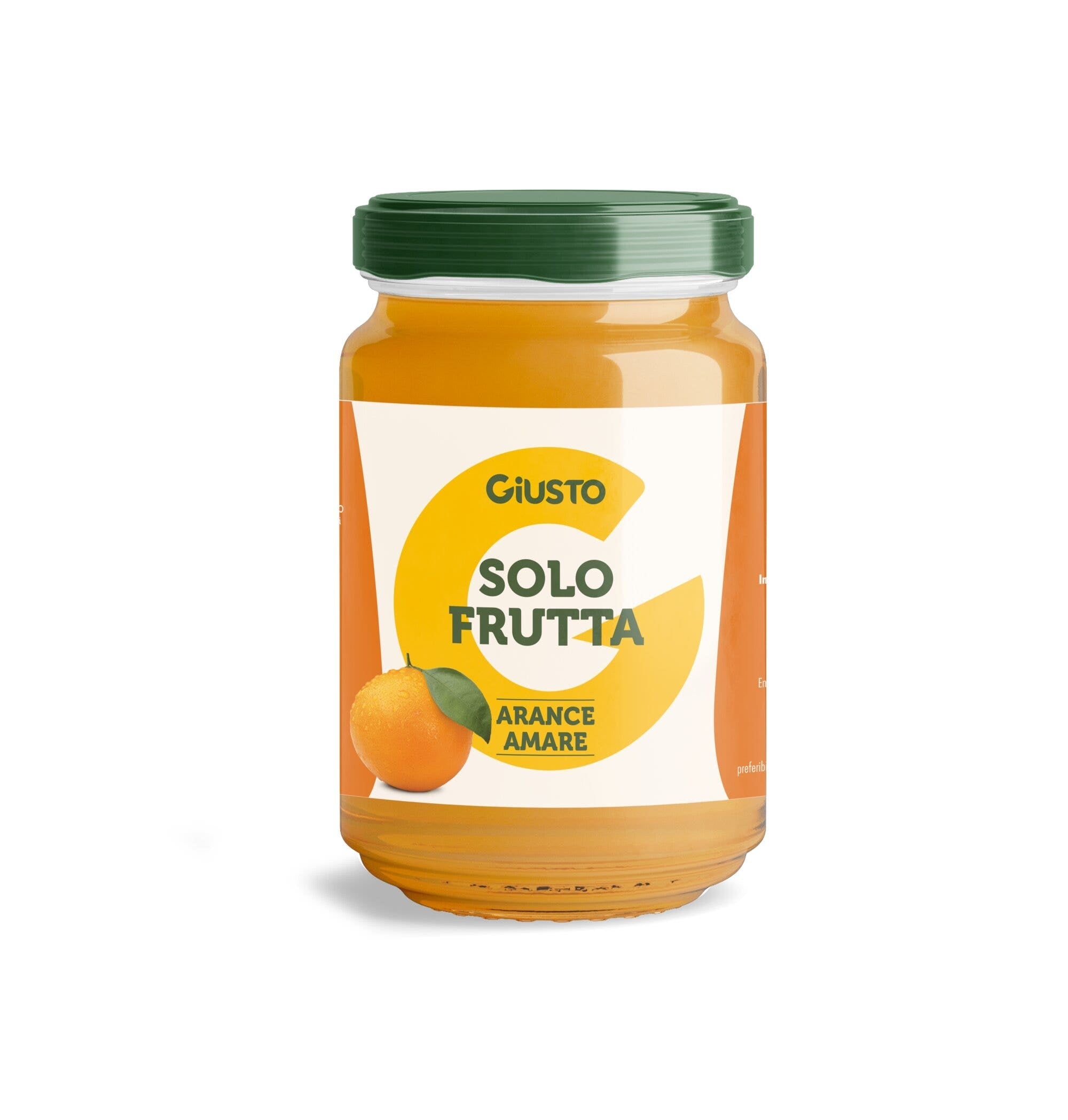 Giusto Solo Frutta, saveur d'oranges amères, 220 g