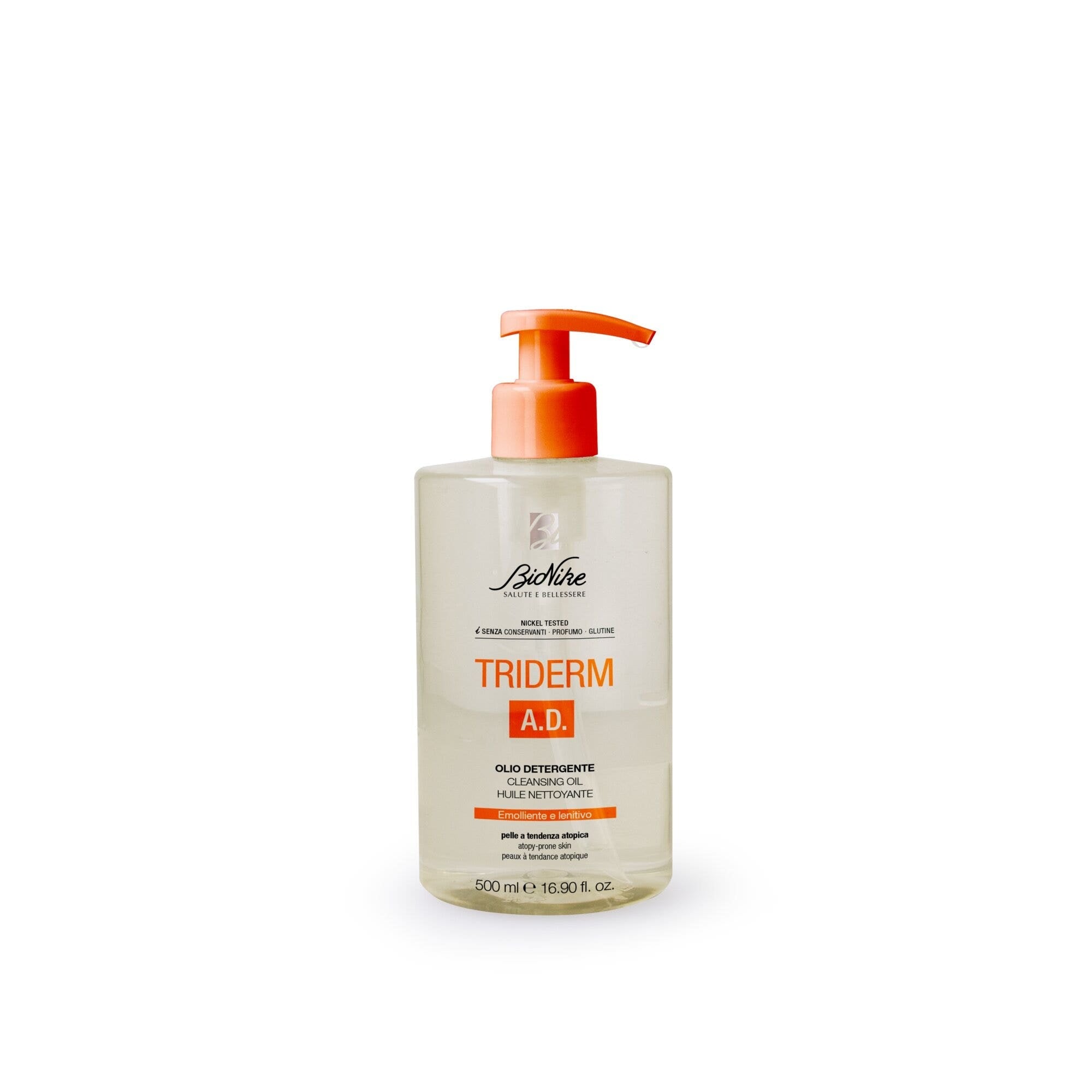 Bionike Triderm A.D. Huile démaquillante 500 ml