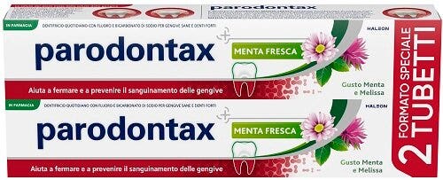 Parodontax Menthe Fraîche Dentifrice 2x75 ml