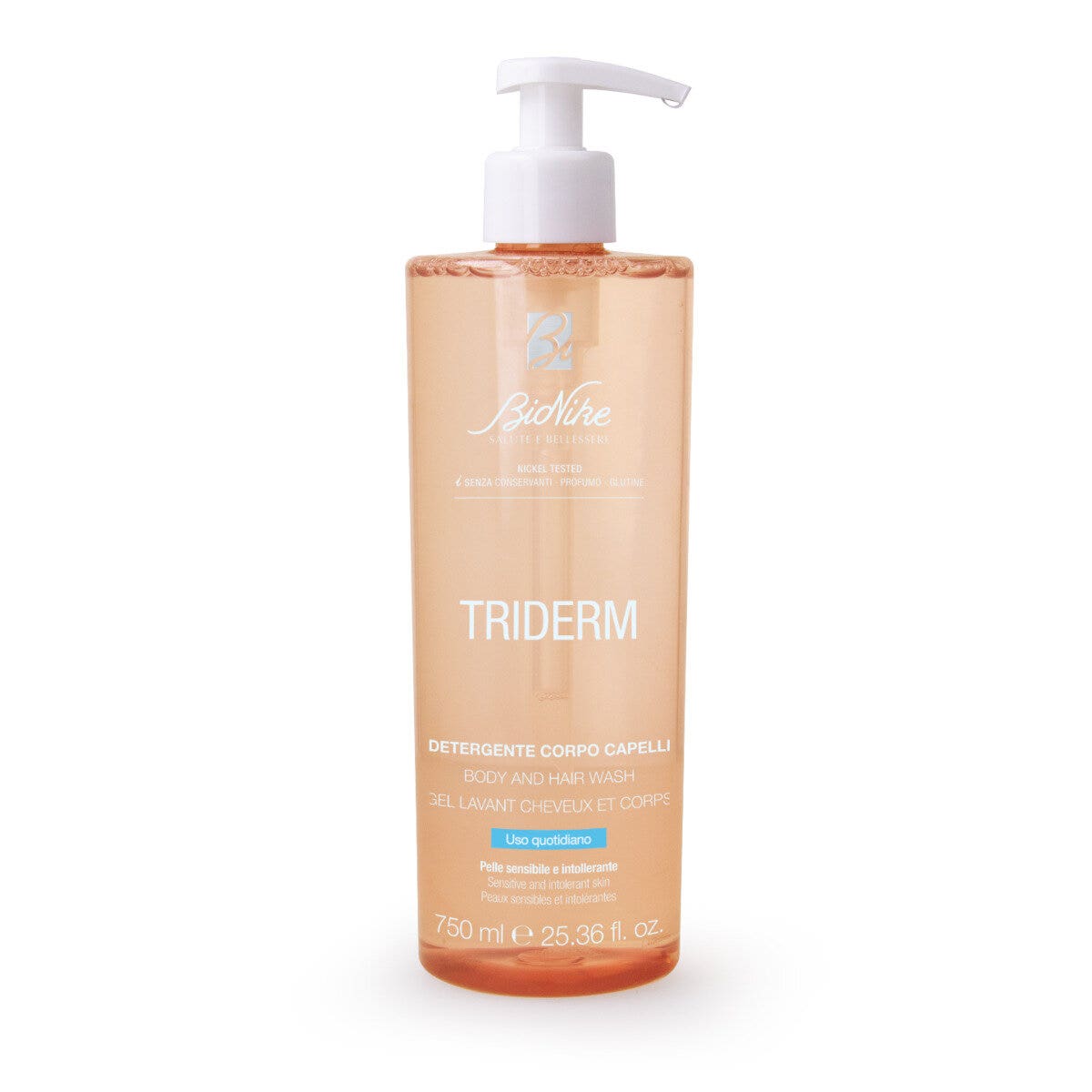 BioNike Triderm Nettoyant Corps et Cheveux 750 ml
