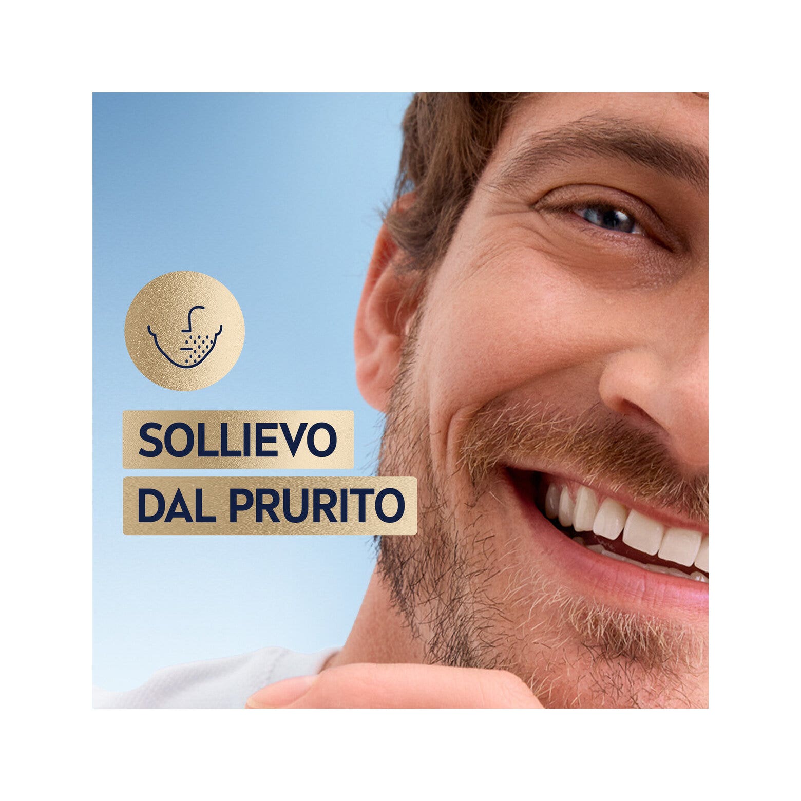Nivea Men Sensitive Visage et Barbe Gel-Crème Visage pour Homme pour Soulager les Irritations 50 ml