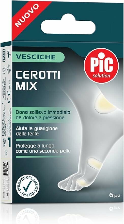 Pic Solution Pansements pour ampoules, assortiment de 6 pièces
