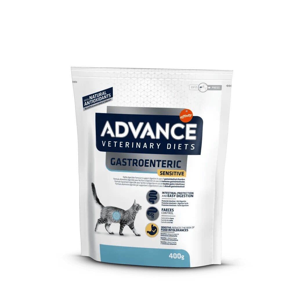 Veterinary Diets Gastroenteric Sensitive Nourriture pour chats 400 g