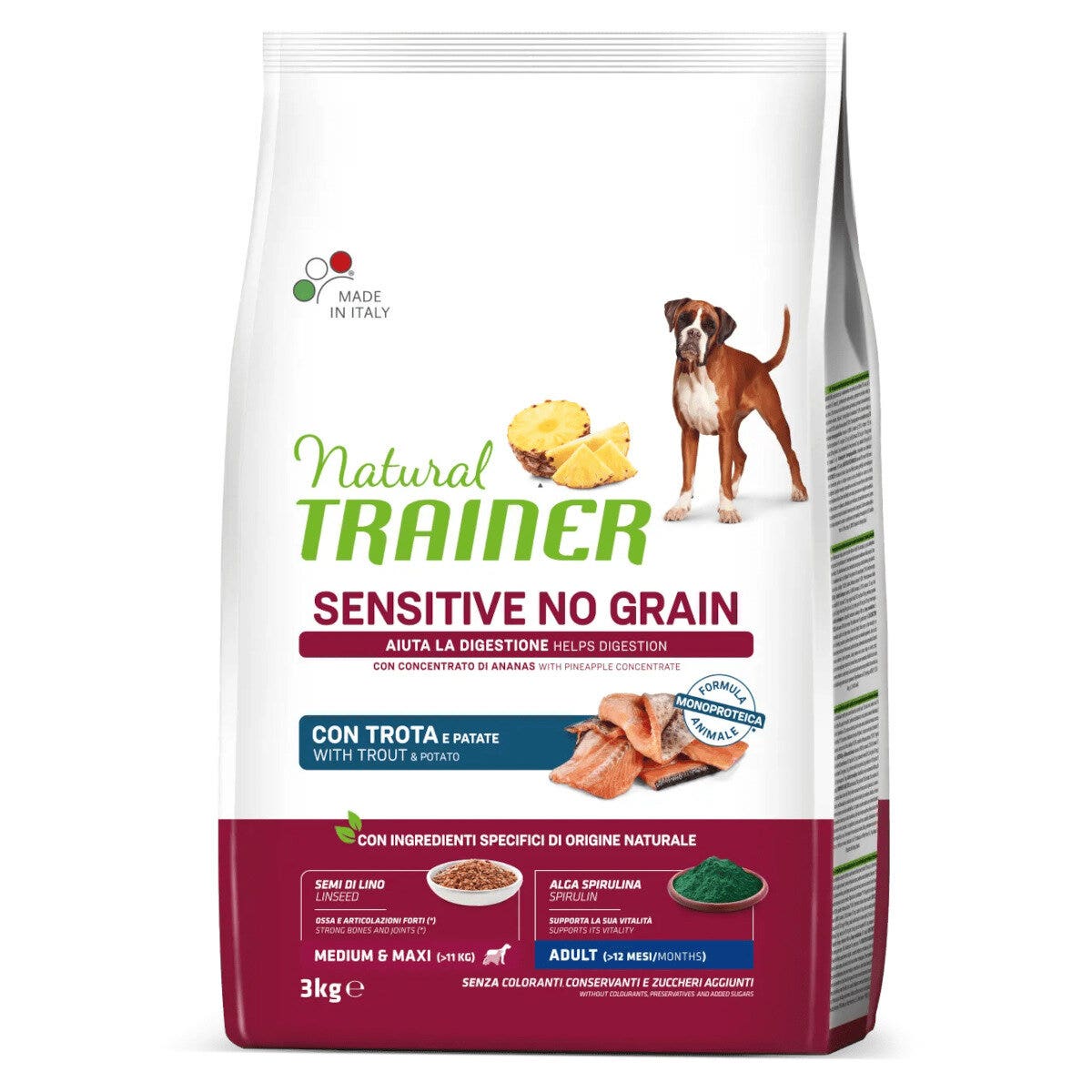 NT DOG SENS M/M TRUITE 3 KG