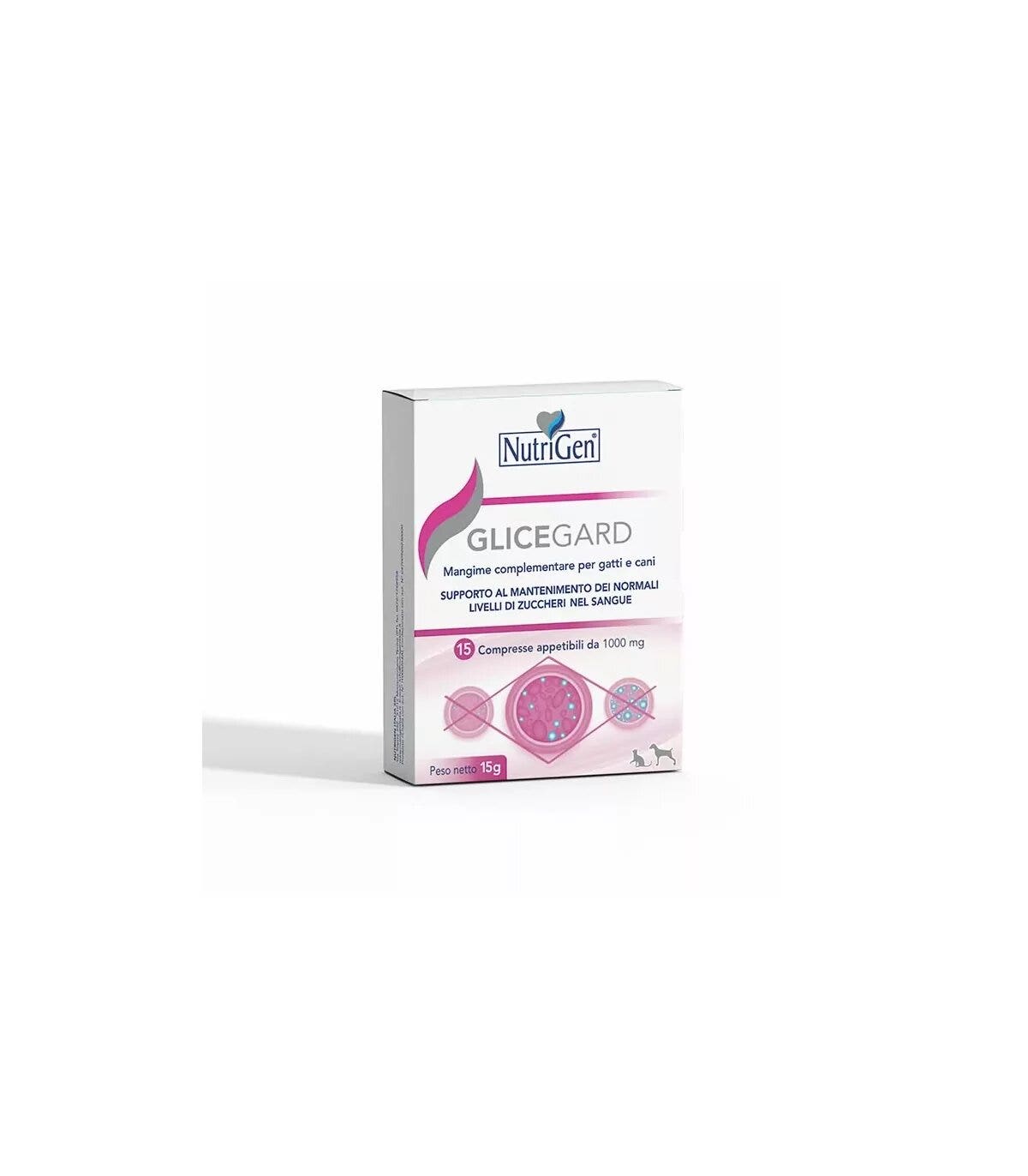NutriGen Glicegard Chien et Chat 15 comprimés