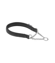 Ferplast Daytona CSS Collare Semistrangolo Nylon Soffice Imbottitura Nero Per Cani CSS20/55