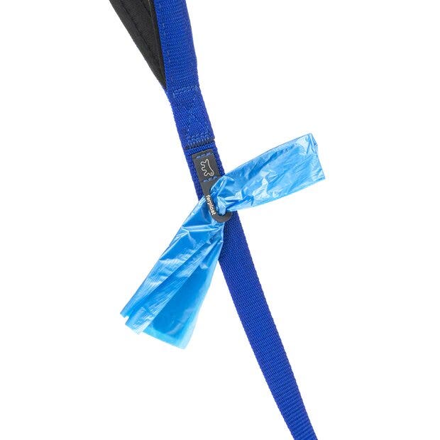 Ferplast Daytona G Guinzaglio In Nylon Impugnatura Imbottita E Porta Sacchetti Igienici Blu Per Cani G25/120