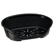 Ferplast Siesta Deluxe Cuccia Cani/Gatti in Plastica Nera Misura 10