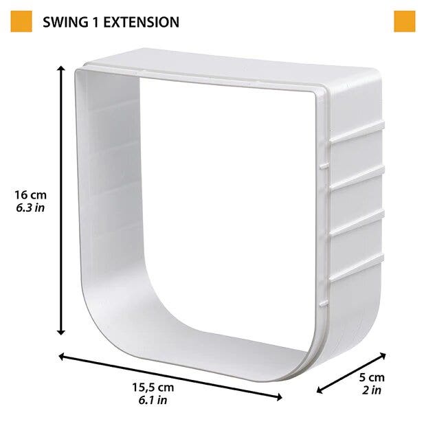Ferplast Swing Extension Taglia 1 Colore Bianco