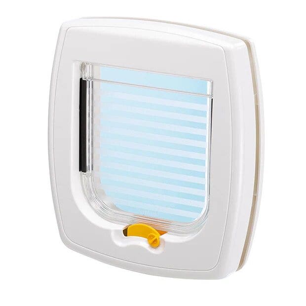 Ferplast Swing 1 Portina Per Gatti E Piccoli Cani Con Chiusura A 2 Vie Colore Bianco