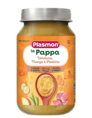 Plasmon La Pappa - Légumes, bœuf et petites pâtes 200 g
