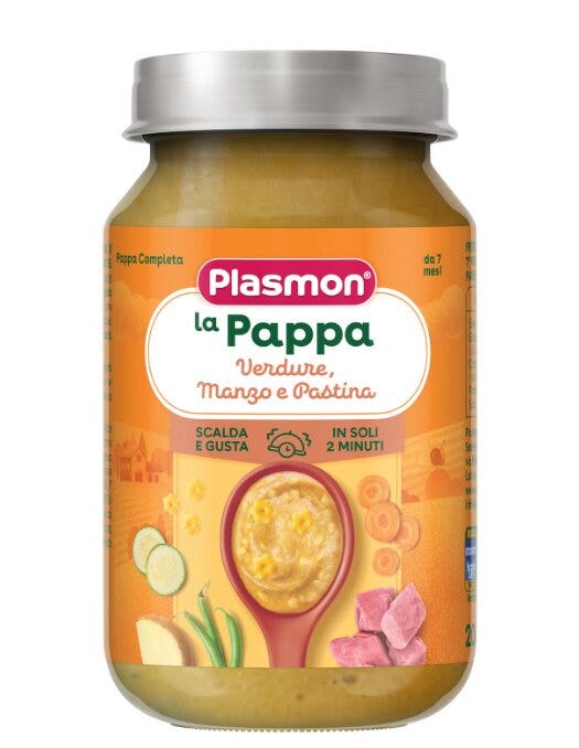 Plasmon La Pappa - Légumes, bœuf et petites pâtes 200 g